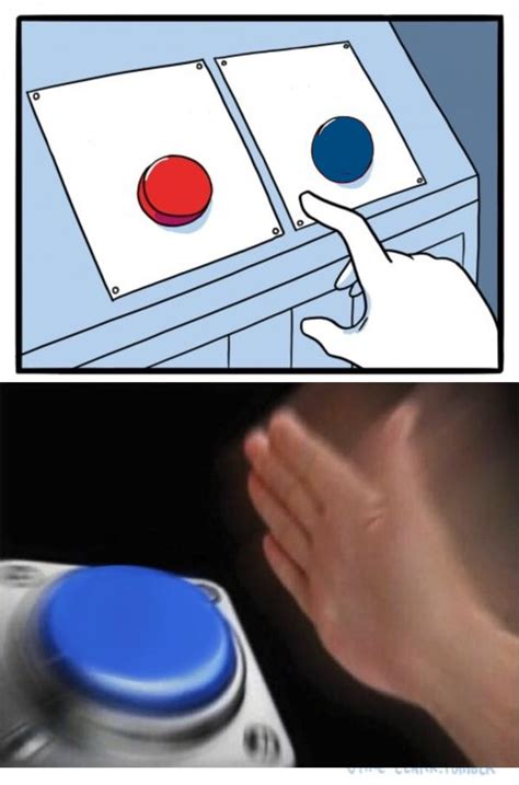 two button meme